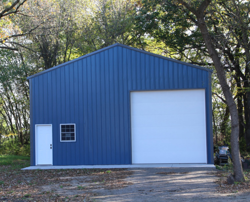 Custom Built Garage Office