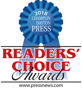 Readers Choice Award Champlin Dayton Press 2018