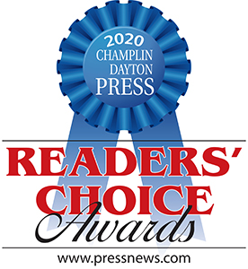 Readers Choice Award Champlin Dayton Press 2020